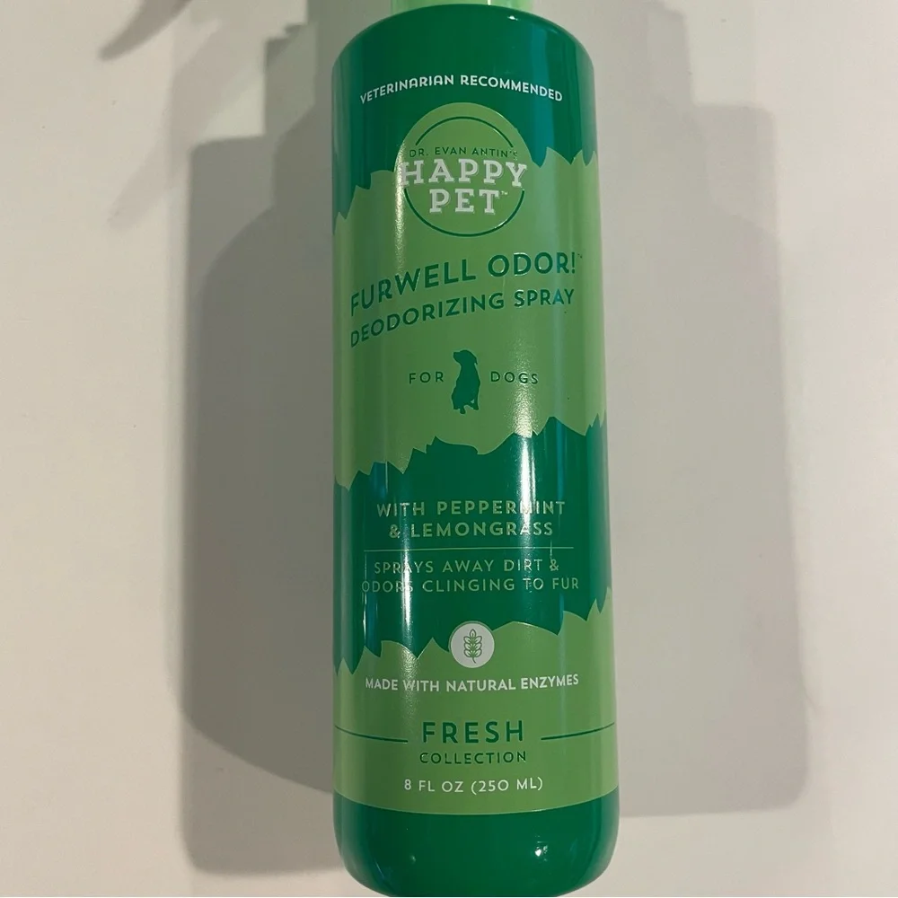 Happy Pet Furwell Odor! Deodorizing Spray & Wipes No Rinse For Dogs